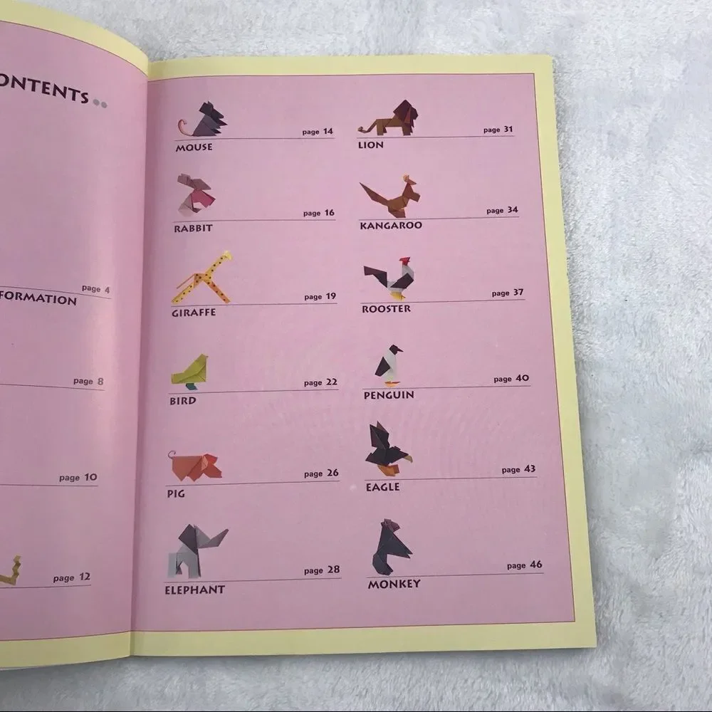 **Book** Animal Origami by‎ Yoshio Sato